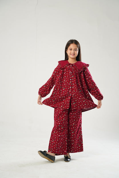 Berry Bloom Cordrouy Pair