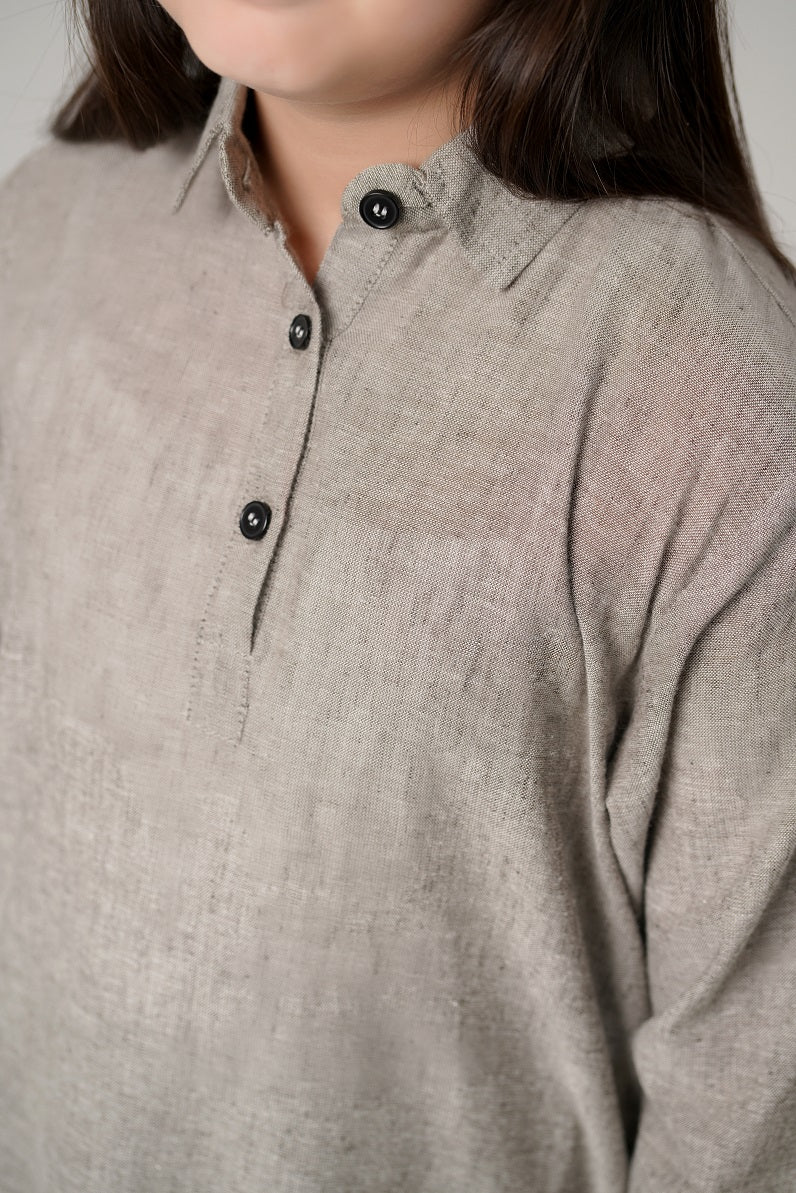 Petal Cut Work Kurta Set