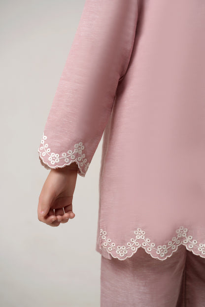 Petal Cut Work Kurta Set