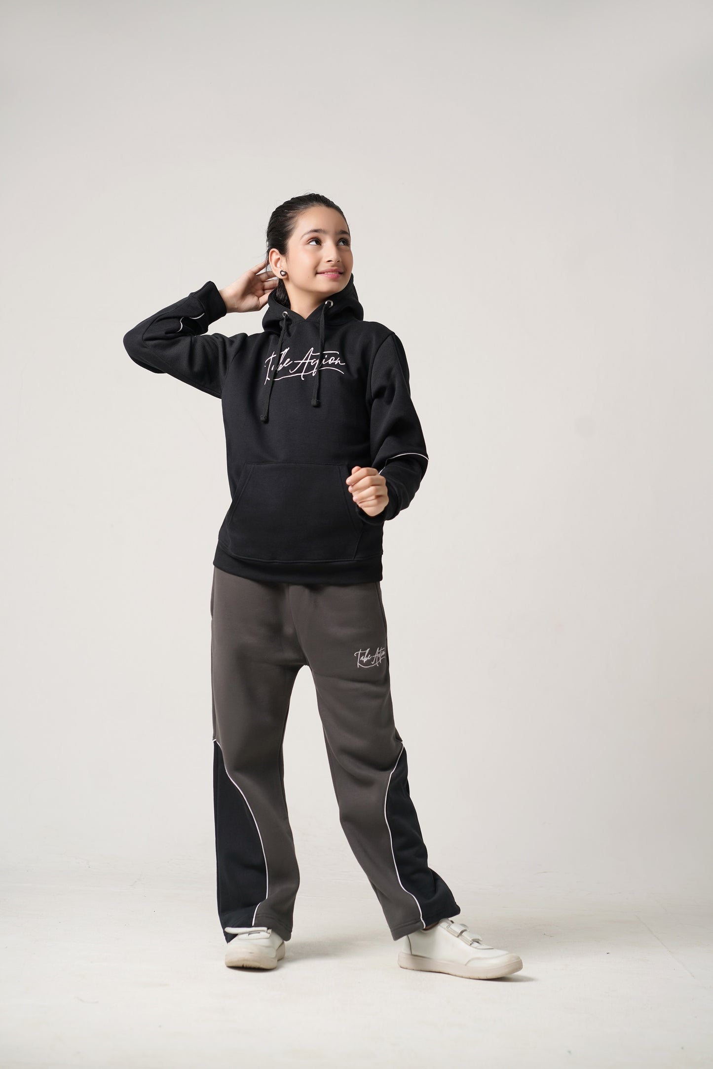 TAKE ACTION Heavyweight Hoodie & Trouser Set