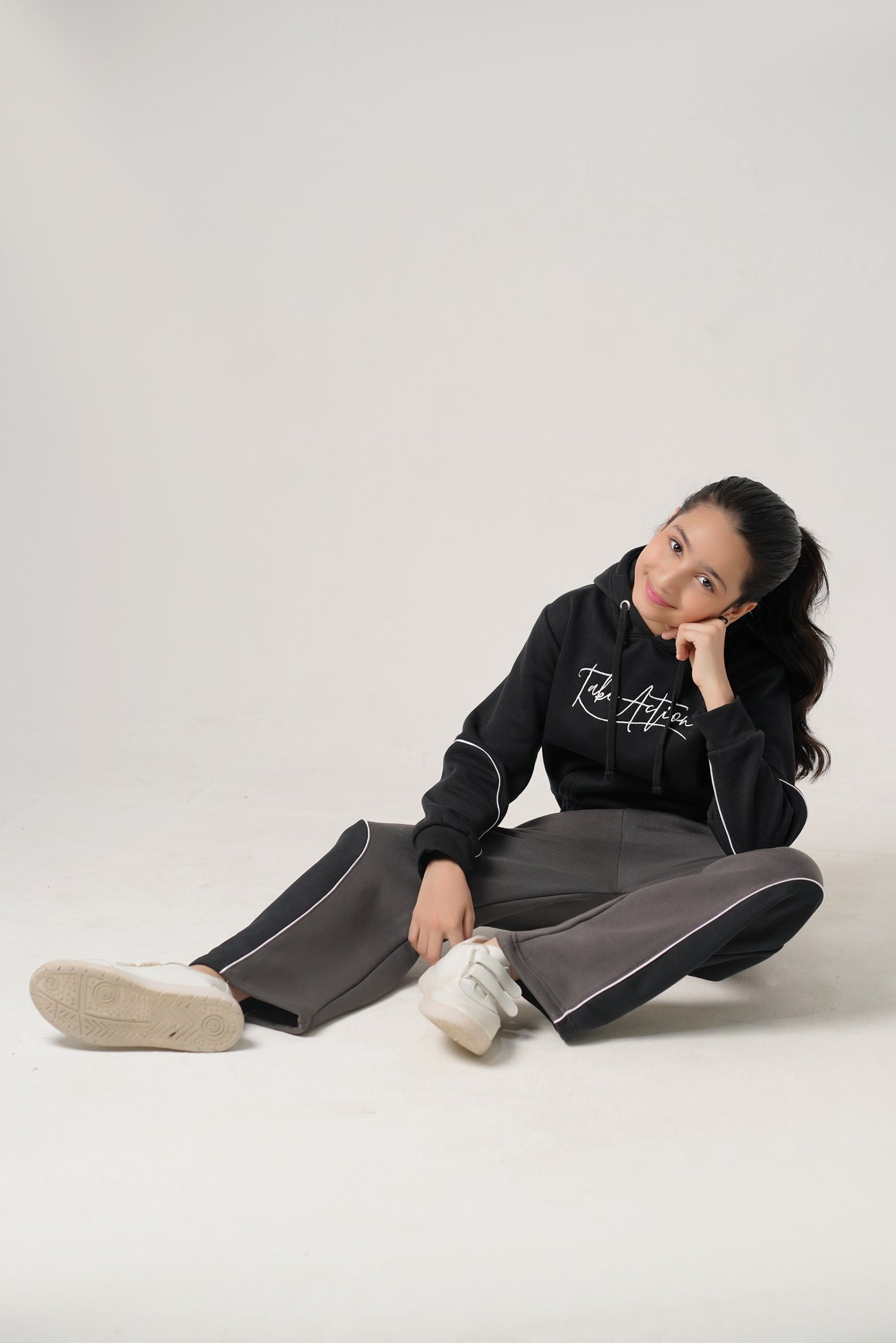 TAKE ACTION Heavyweight Hoodie & Trouser Set