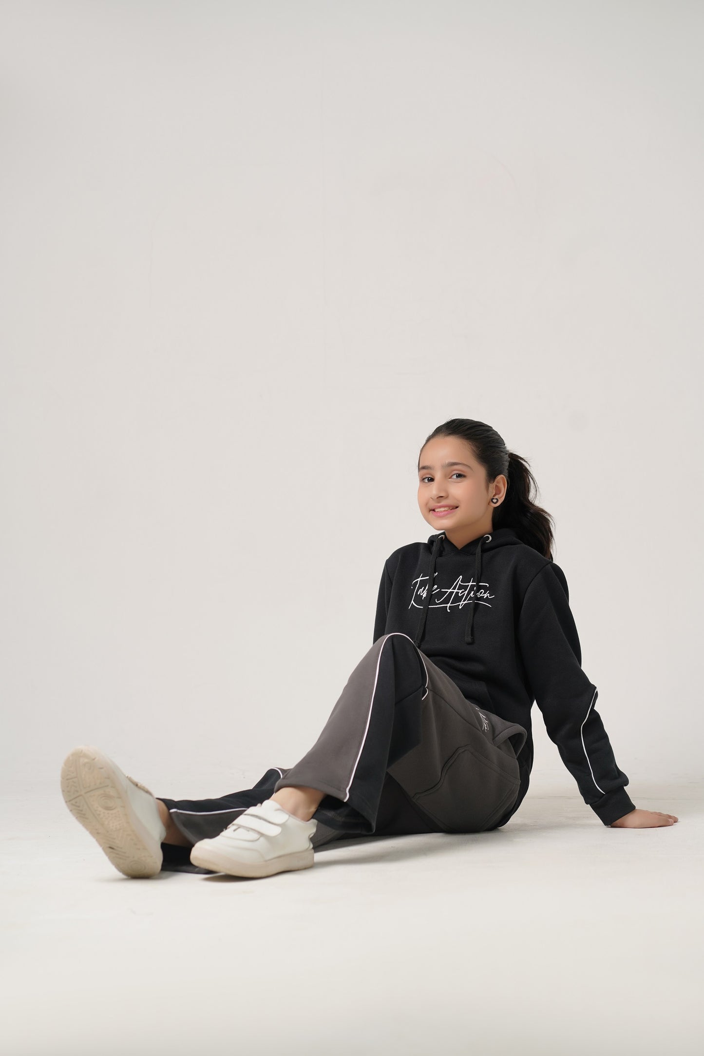 TAKE ACTION Heavyweight Hoodie & Trouser Set