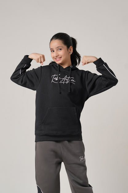 TAKE ACTION Heavyweight Hoodie & Trouser Set