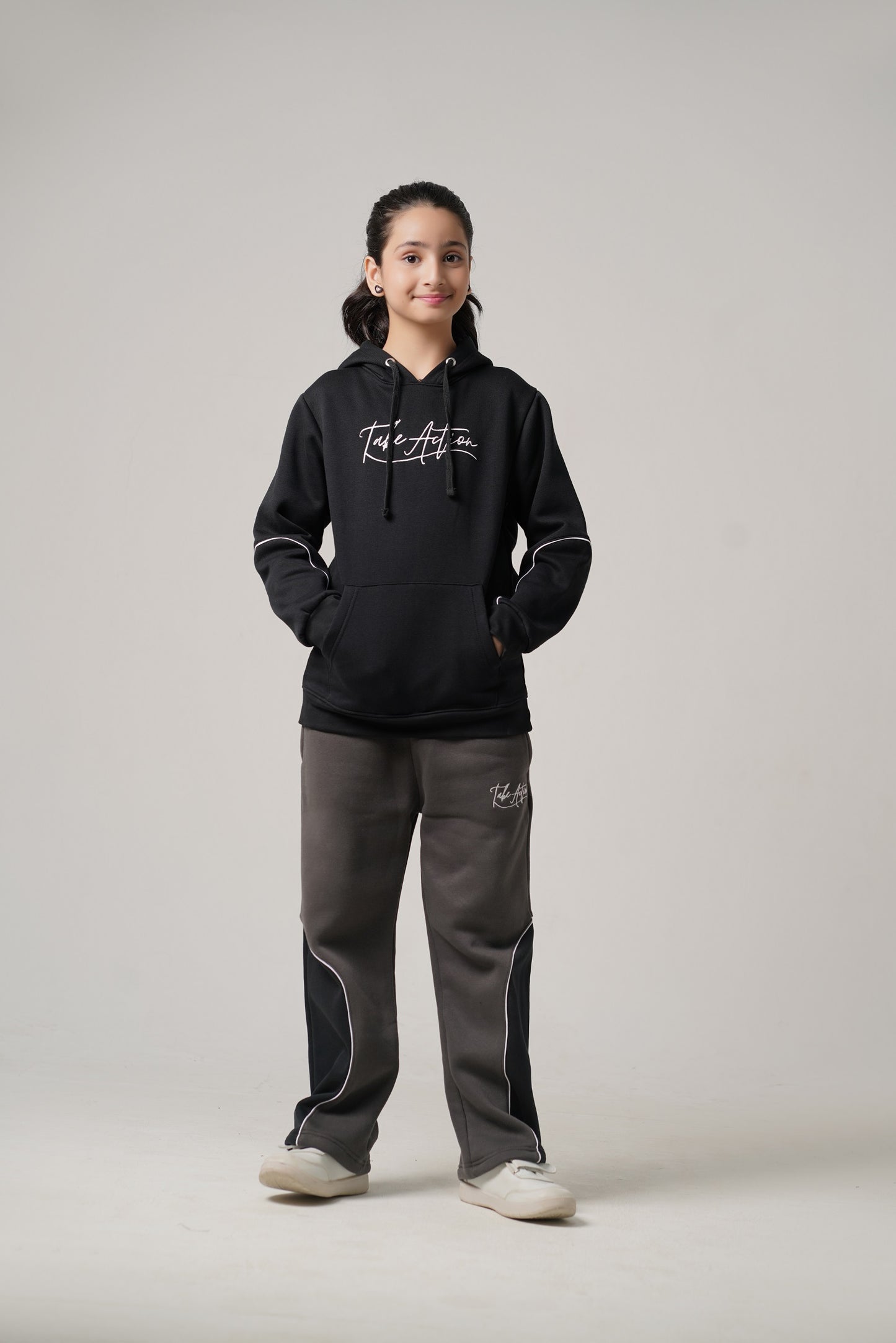 TAKE ACTION Heavyweight Hoodie & Trouser Set
