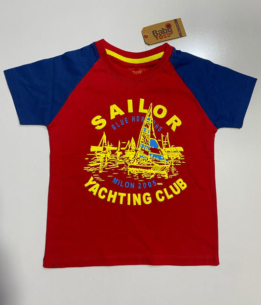 Baby Toss Red Sailor Shirt