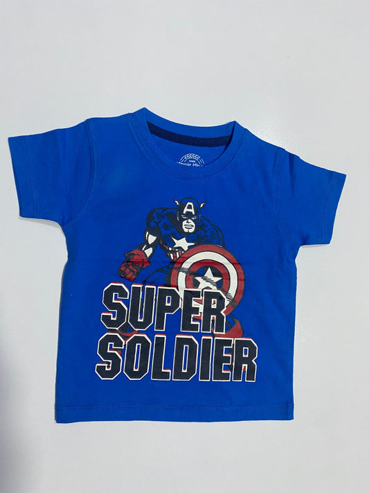 Boys Captain America shirt