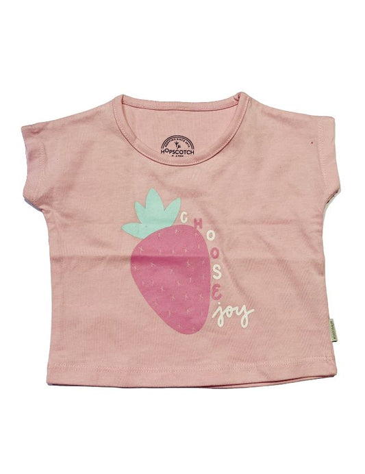 Hopscotch Strawberry Printed Top - Lily