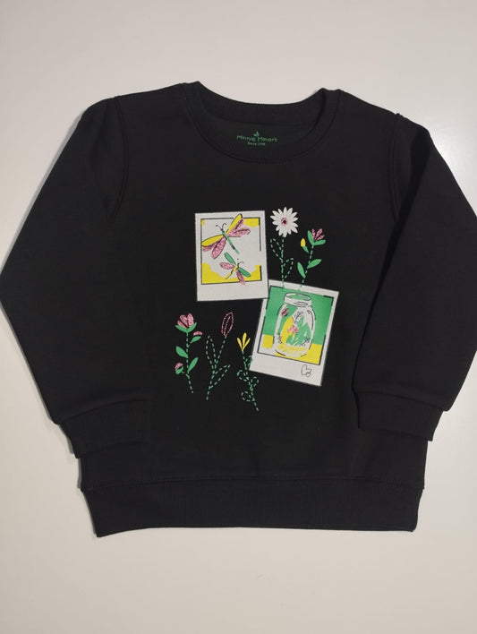 Minnie Minors Floral Sweatshirt