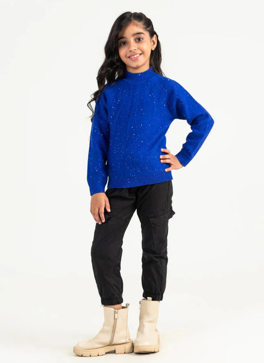 Girls Glitter Sweater