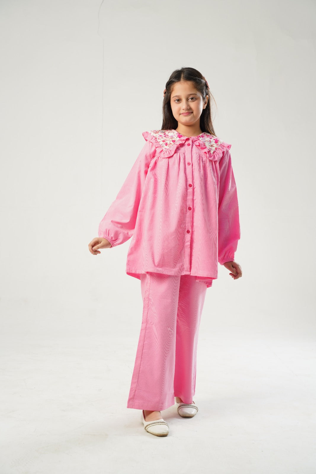 Pink Rose Cordrouy Set