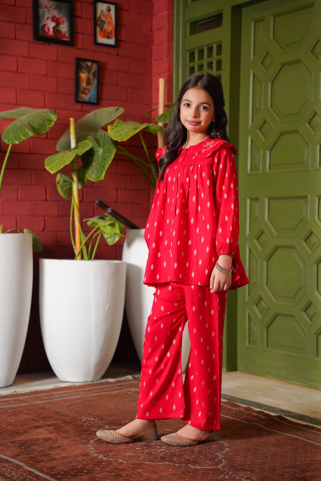 Embroidered co ord sets