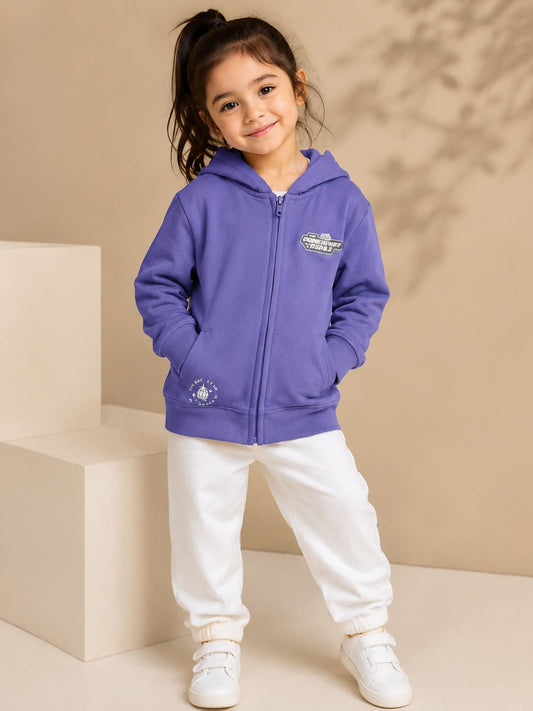 MINNIEMINORS TERRY ZIPER HOODIE