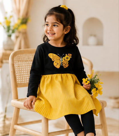 BUTTEEFLY MID SUMMER FROCK