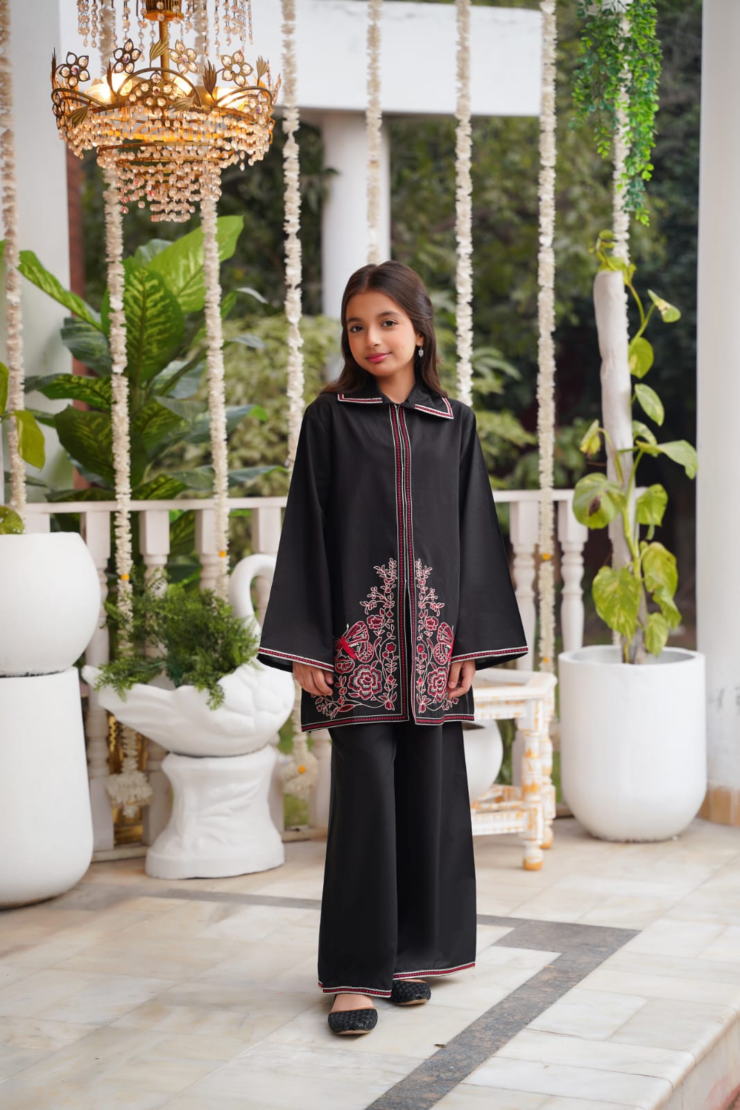 Shaam-e-Gul 2pc Embroidered Dress