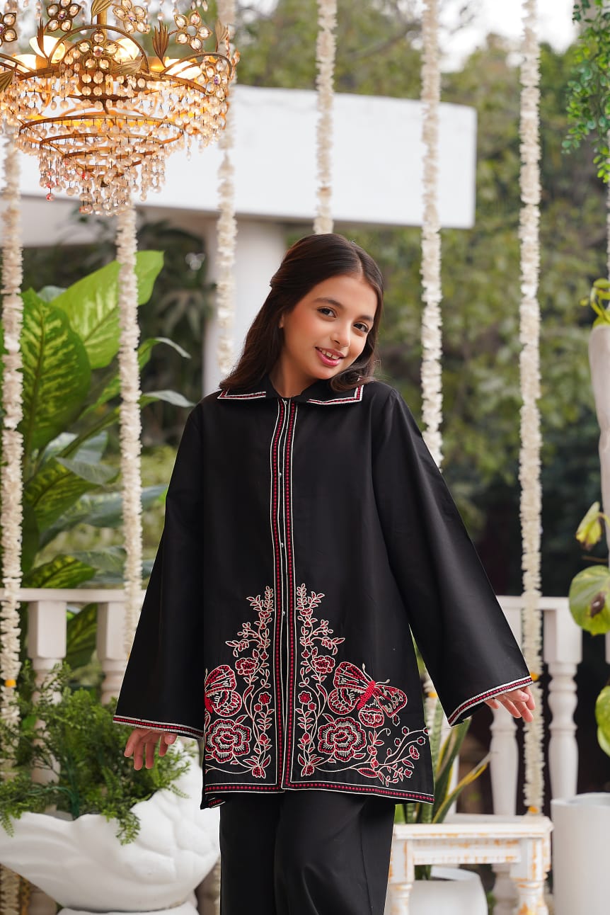 Shaam-e-Gul 2pc Embroidered Dress