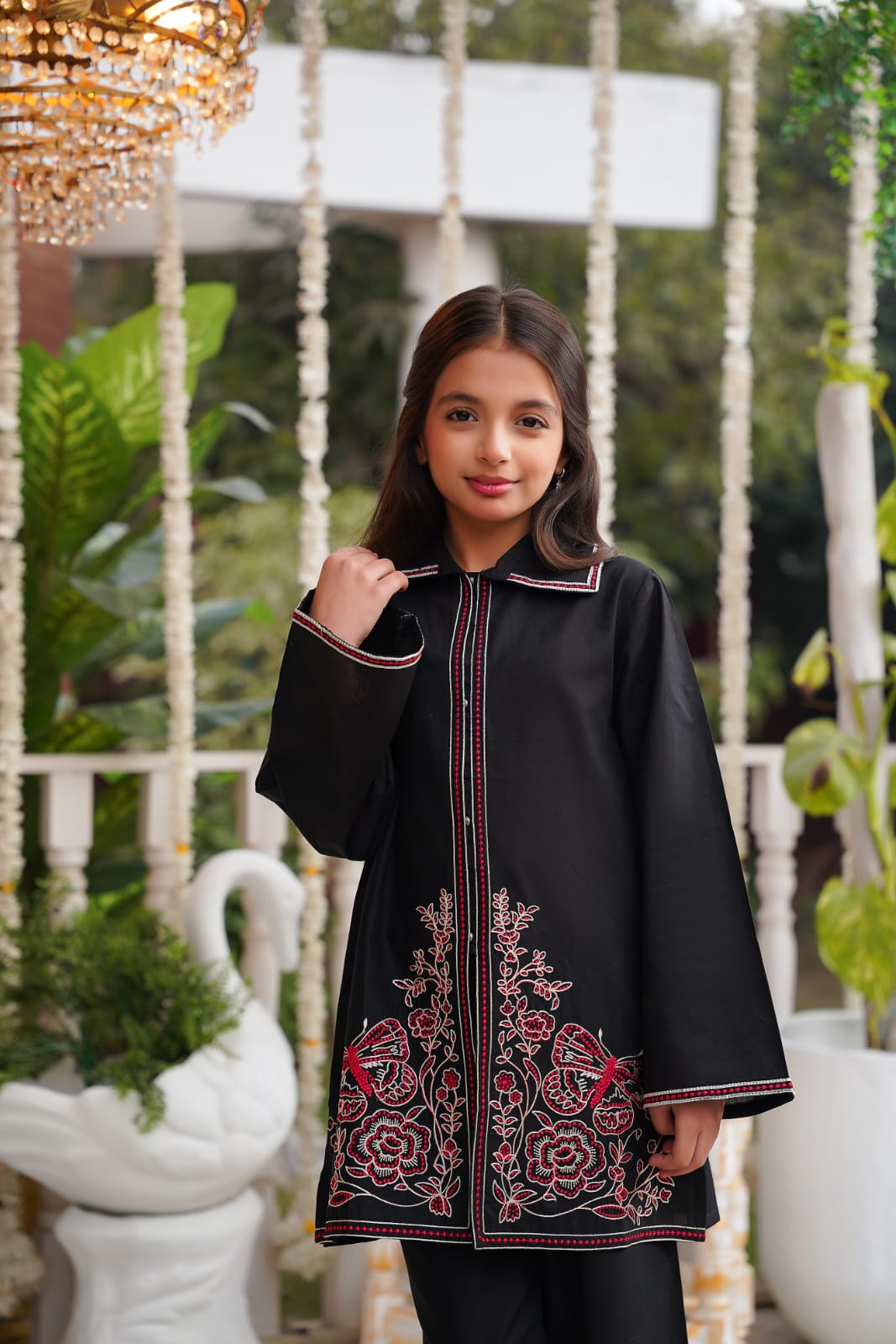 Shaam-e-Gul 2pc Embroidered Dress