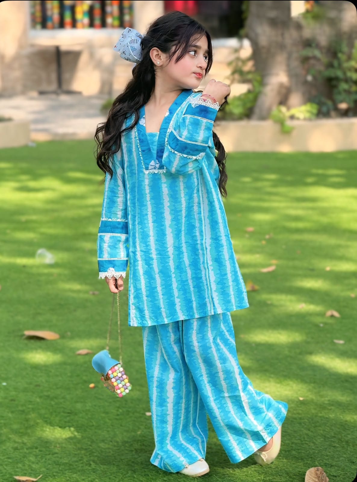 Girls Traditional Two Piece Co-ord Set