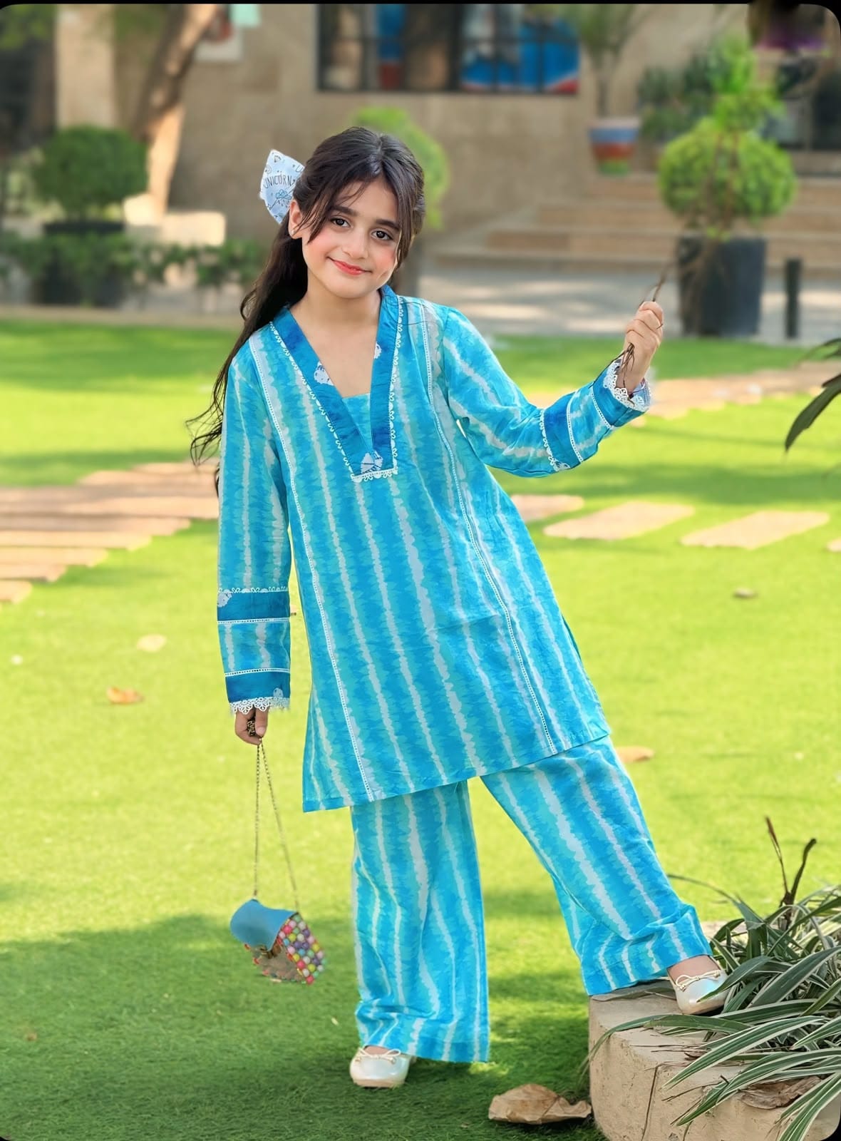 Girls Traditional Two Piece Co-ord Set