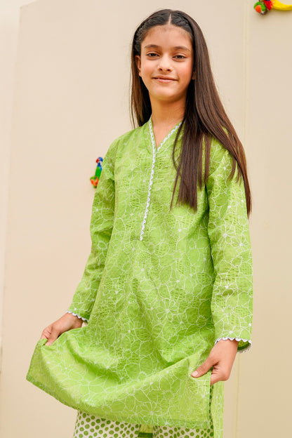 lily collection green 2pc suit