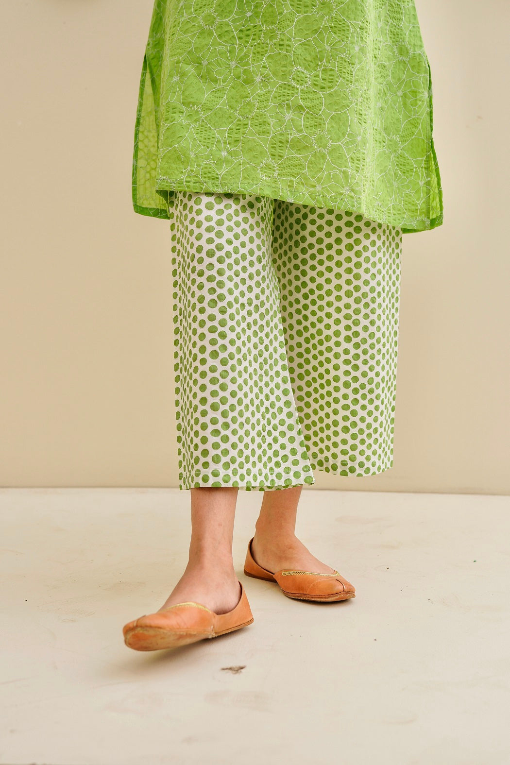 green dotted pajamas lily brand